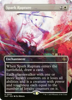 MTG Spark Rupture (Borderless) [March of the Machine: The Aftermath] Near Mint - Image 1