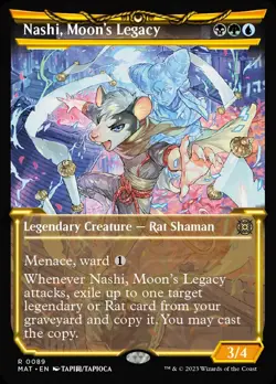 MTG Nashi, Moon's Legacy (Showcase) [March of the Machine: The Aftermath] Near - Image 1