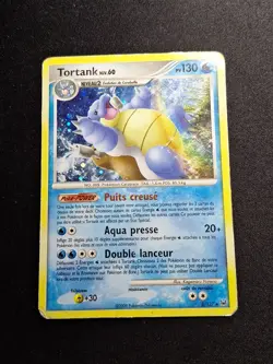 Tortank 2/127 Holo Platine de base Carte Pokemon FR - Image 1