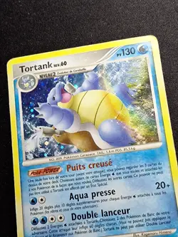 Tortank 2/127 Holo Platine de base Carte Pokemon FR - Image 4