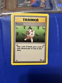 Recycle 61/62 - Fossil - Common Pokemon Card - Near Mint (NM) - Image 1