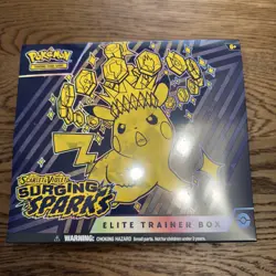 Pokemon Surging Sparks Elite Trainer Box ETB Pokemon Center Exclusive - SEALED - Image 2