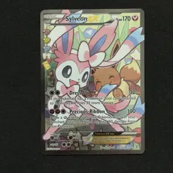 Pokemon SYLVEON EX RC32 FLAREON EX RC28 Radiant Collection Holo Set Generations - Image 2