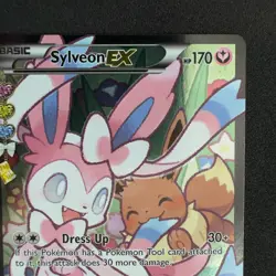 Pokemon SYLVEON EX RC32 FLAREON EX RC28 Radiant Collection Holo Set Generations - Image 4