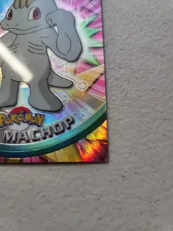 2000 Pokemon Topps Chrome Series 1 #66 Machop Spectra Card - LP/MP Free Shipping - Image 2