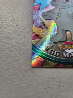 2000 Pokemon Topps Chrome Series 1 #66 Machop Spectra Card - LP/MP Free Shipping - Image 3