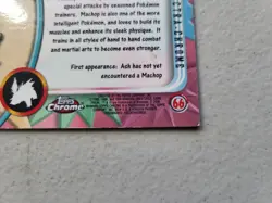 2000 Pokemon Topps Chrome Series 1 #66 Machop Spectra Card - LP/MP Free Shipping - Image 5