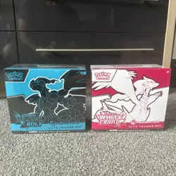 Pokemon TCG Black Bolt & White Flare Pokemon Center Elite Trainer Box ETB - Image 1