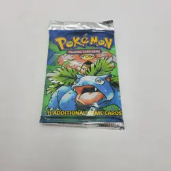 Pokemon TCG | Base Set Venusaur Booster Pack (1999) - Image 1