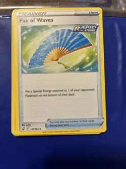 Fan of Waves - 127/163 - Uncommon NM, English Pokemon Sword & Shield - Battle St - Image 1