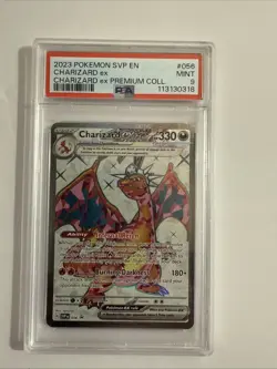 Charizard Ex Premium Collection Pokemon Svp En-Sv Black Star Promo #056 - PSA 9 - Image 1