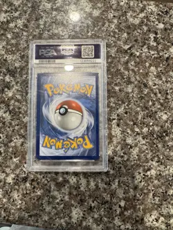 2025 POKEMON DRI EN-DESTINED RIVALS ULTRA RARE TEAM ROCKET'S PERSIAN EX PSA 9 - Image 3