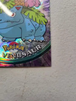 2000 Pokemon Topps Chrome VENUSAUR #03 Spectra Chrome LP- EX Free Shipping - Image 3