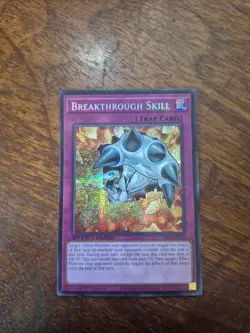 Breakthrough Skill (Secret Rare) SBC2-ENI25 1st Edition Yugioh Speed Duel TCG - Image 1