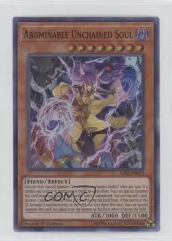 Abominable Unchained Soul YuGiOh Speed Duel: Ignition Assault 1st Edition - Image 1