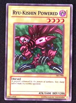 Ryu-Kishin Powered YuGiOh Starter Deck: Kaiba Evolution Fiend Common - Image 1