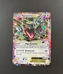 Rayquaza EX XY69 Black Star Promo Holo Pokemon Card - Image 5