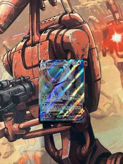 Pokemon Ice Rider Calyrex Vmax 046/198 Chilling Reign Full Art Holo Rare Card NM - Image 1