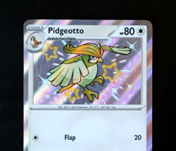 Pokemon Card TCG - Pidgeotto 197/091 - Paldean Fates - Baby Shiny Rare - NM ⭐ - Image 2