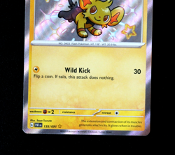 Pokemon Card TCG - Shinx 135/091 - Paldean Fates - Baby Shiny Rare - NM ⭐ - Image 3