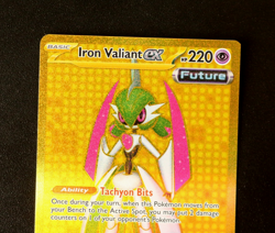 Pokemon Card TCG - Iron Valiant EX 261/182 - Paradox Rift - Hyper Rare - NM ⭐ - Image 2