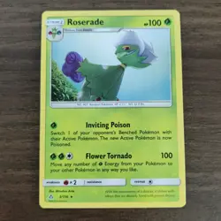 Roserade 5/156 - NM SM Ultra Prism - Pokemon 2018 Rare TCG Card - Image 1