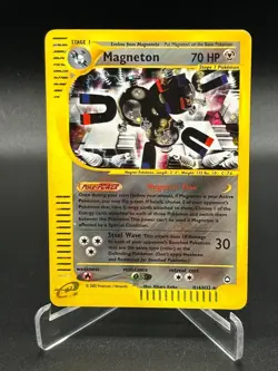 Magneton Holo Rare H16/H32 Aquapolis WoTC Pokemon Card 2002 E-Reader - Image 1