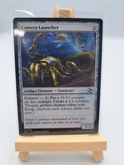 Magic The Gathering Aetherdraft Trading Card MTG Camera Launcher #232 - Image 1