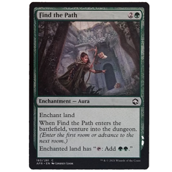 x4 Find the Path AFR MTG M/NM Playset Common Green Enchantment Aura TCG CCG - Image 1