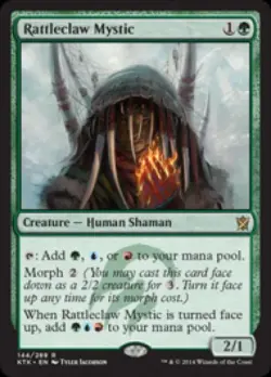 Rattleclaw Mystic - Medium Play MTG Khans of Tarkir - Image 1