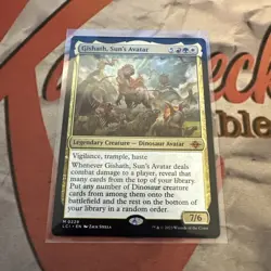 MTG Gishath, Sun's Avatar The Lost Caverns of Ixalan Regular #0229 - Image 1