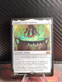 MTG Agatha's Soul Cauldron 0242 Wilds Of Eldraine Regular Finish - Image 1