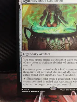 MTG Agatha's Soul Cauldron 0242 Wilds Of Eldraine Regular Finish - Image 3