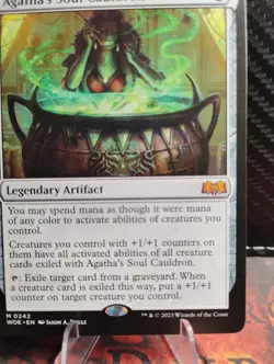 MTG Agatha's Soul Cauldron 0242 Wilds Of Eldraine Regular Finish - Image 5