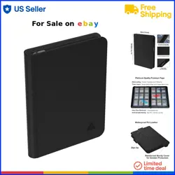 Toploader Card Binder Holds 252 Cards Double-Sided Storage Case Unisex - Image 1