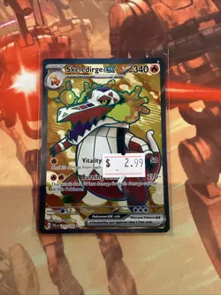 Skeledirge ex 233/193 Paldea Evolved Full Art Ultra Rare Pokemon TCG Card NM - Image 1