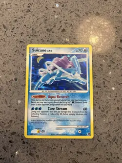 🔥 Pokemon SUICUNE Secret Wonders HOLO RARE Cracked Ice Foil Edition 19/132 - Image 1