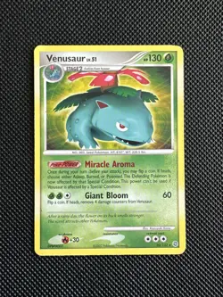 VENUSAUR 20/132 - Secret Wonders - NON HOLO RARE - 2007 Pokemon Card - MP - Image 1