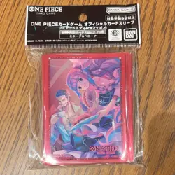 One Piece Card Game Dracule Mihawk Perona One 70 Sleeves Official Limited Vol.4 - Image 1