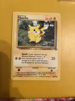 Pokemon TCG Pikachu Wizards of the Coast Stamped Promo Pokemon - Image 1