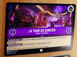 LORCANA TRADING CARD GAME TCG DISNEY CHAPITRE 3 LA TOUR DU SORCIER 68/204 FR NM - Image 1