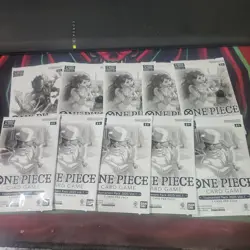 One Piece Card Game TCG Tournament Pack Lot of 10 - Image 1