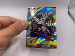 Piccolo Gohan Dragon Ball Z DBZ Trading Card News #S-08 Foil Amada 2003 - Image 2