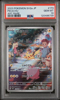 PSA 10 Pokemon Pikachu 173/165 Japanese Sv2a - Pokemon Card 151 Holo GEM MINT - Image 2