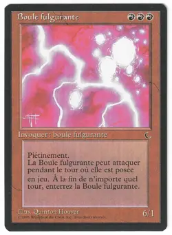 ►Magic-Style◄ MTG - Ball Lightning - French Renaissance FBB - NM - Image 1