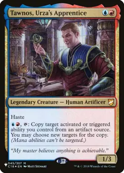 MTG Tawnos, Urza's Apprentice [The List] Near Mint Magic - Image 1