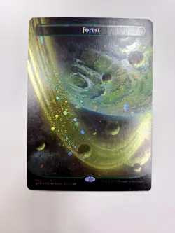 Forest Basic Land Full Art Galaxy Foil #495 | UNF Unfinity | MTG - Image 2