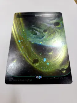 Forest Basic Land Full Art Galaxy Foil #495 | UNF Unfinity | MTG - Image 4