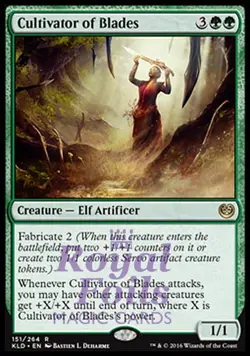 Cultivator of Blades 1x FOIL KLD MTG Kaladesh Rare MINT green - Image 1