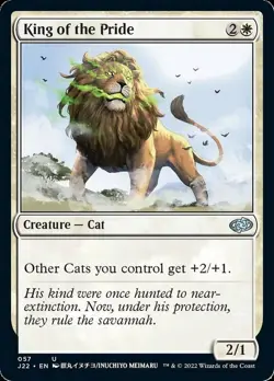 MTG King of the Pride [Jumpstart 2022] Near Mint Magic - Image 1